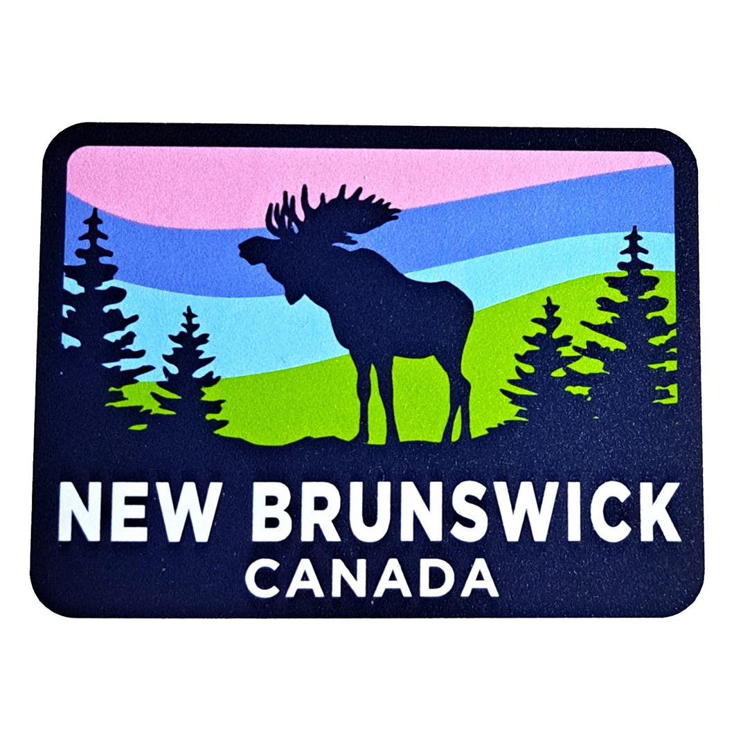 Autocollant <em>New Brunswick Twilight Moose</em>