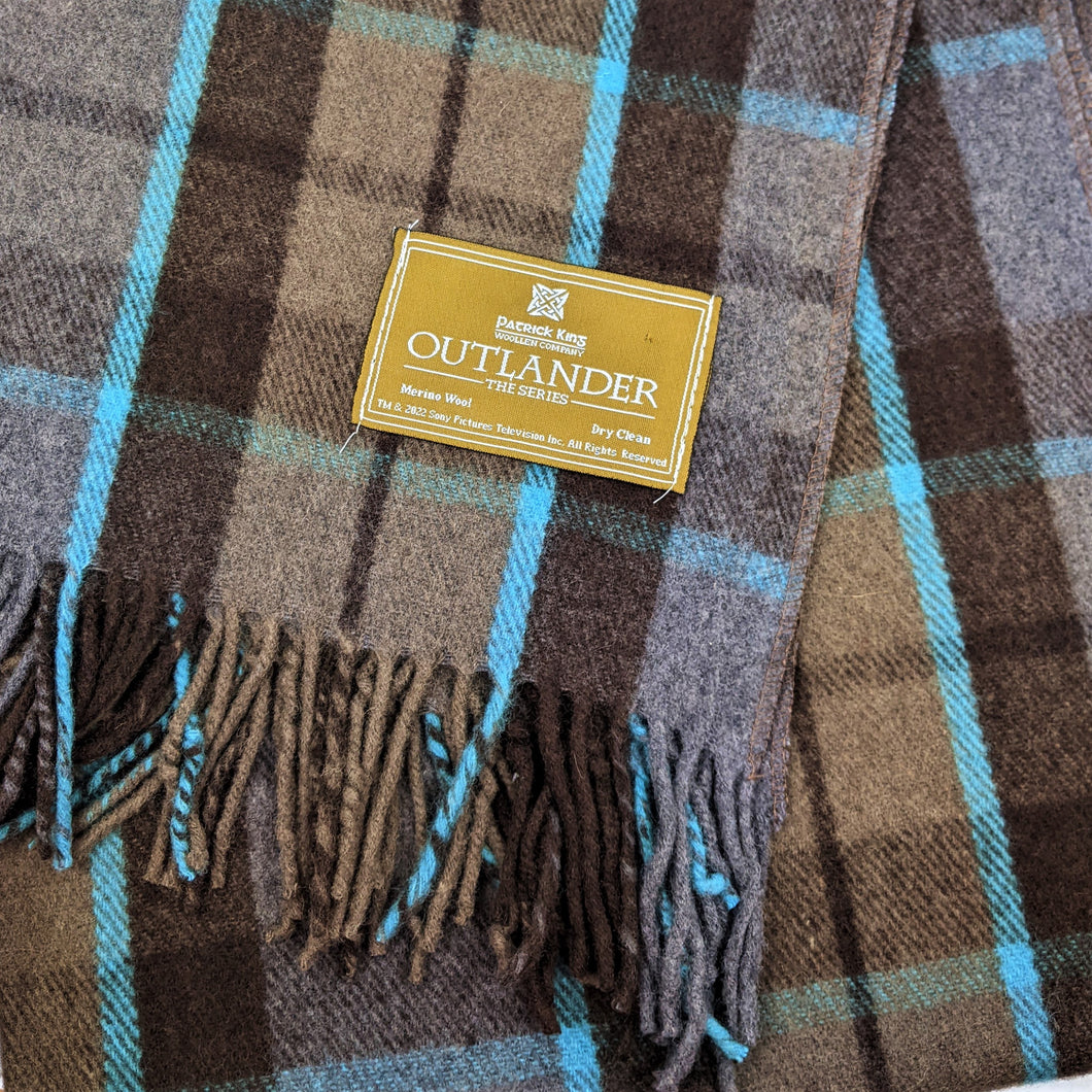 Outlander Tartan Lap Blanket (Mackenzie)