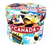 Charger l&#39;image dans la galerie, Tasse en porcelaine avec collage du Canada et boîte
