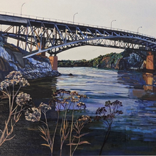 Charger l&#39;image dans la galerie, Carte &lt;em&gt;The Reversing Falls Bridge&lt;/em&gt;
