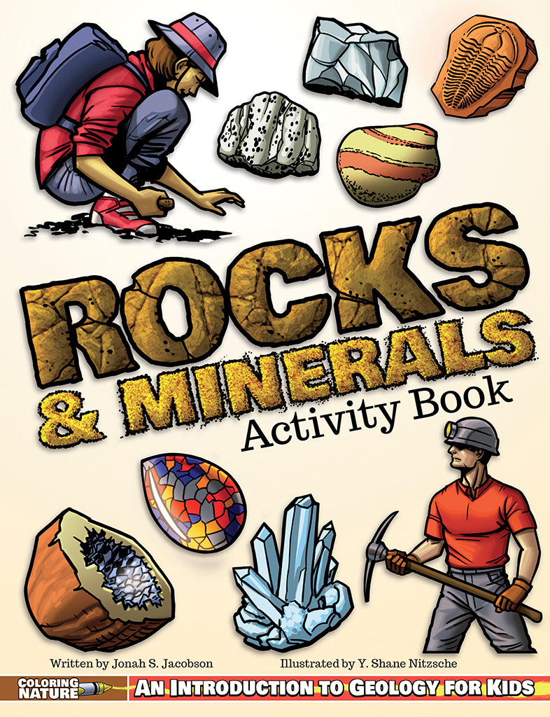 <em>Rocks & Minerals Activity Book</em>