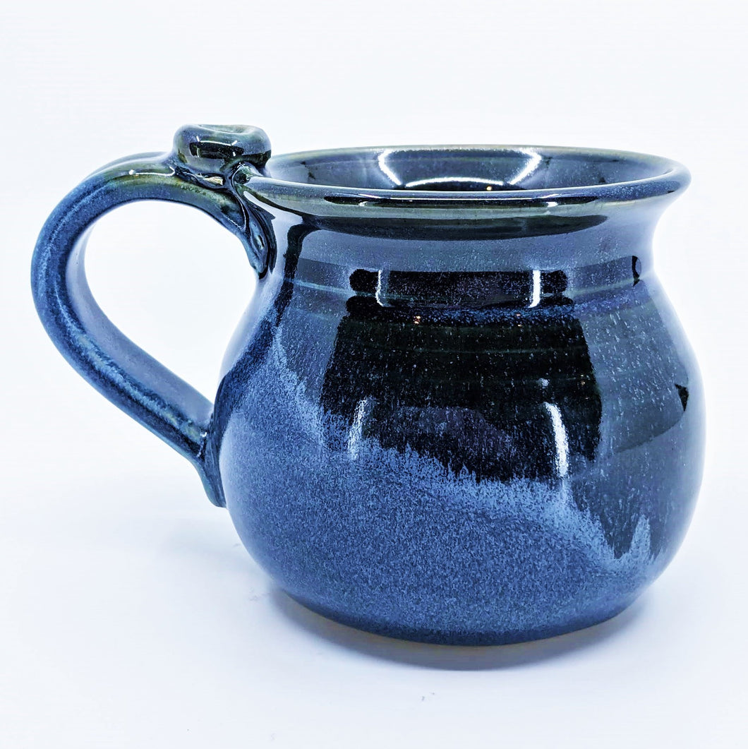 Blue Round Coffee Mug