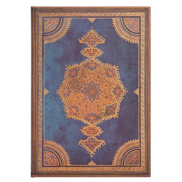 Grand carnet non ligné <em>Safavide Indigo</em>