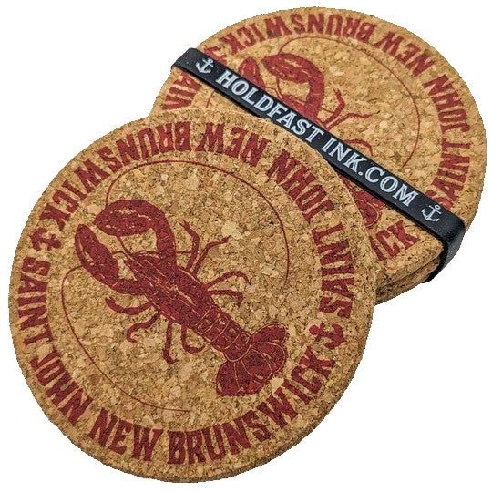 Saint John Lobster Coaster Set