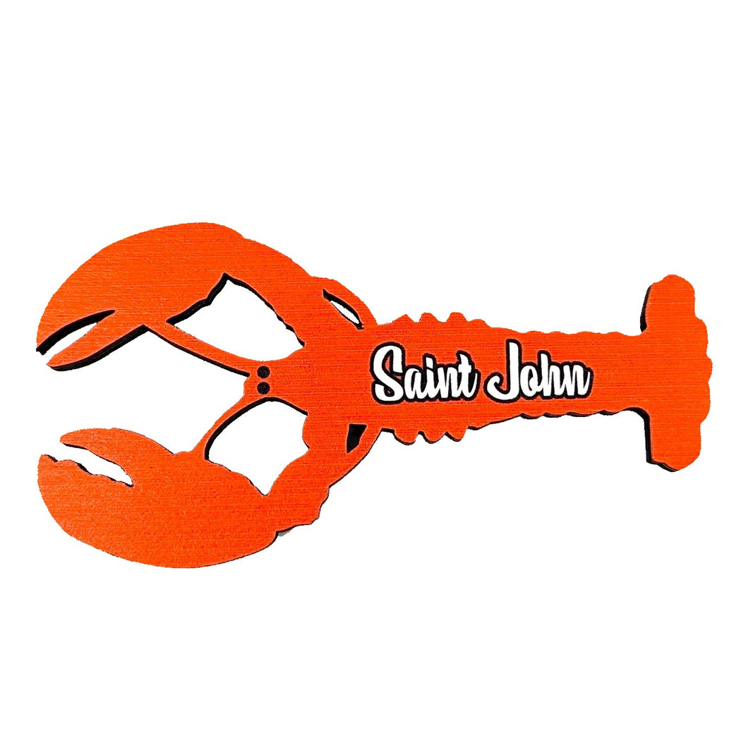 Aimant en forme de homard <em>Saint John</em>