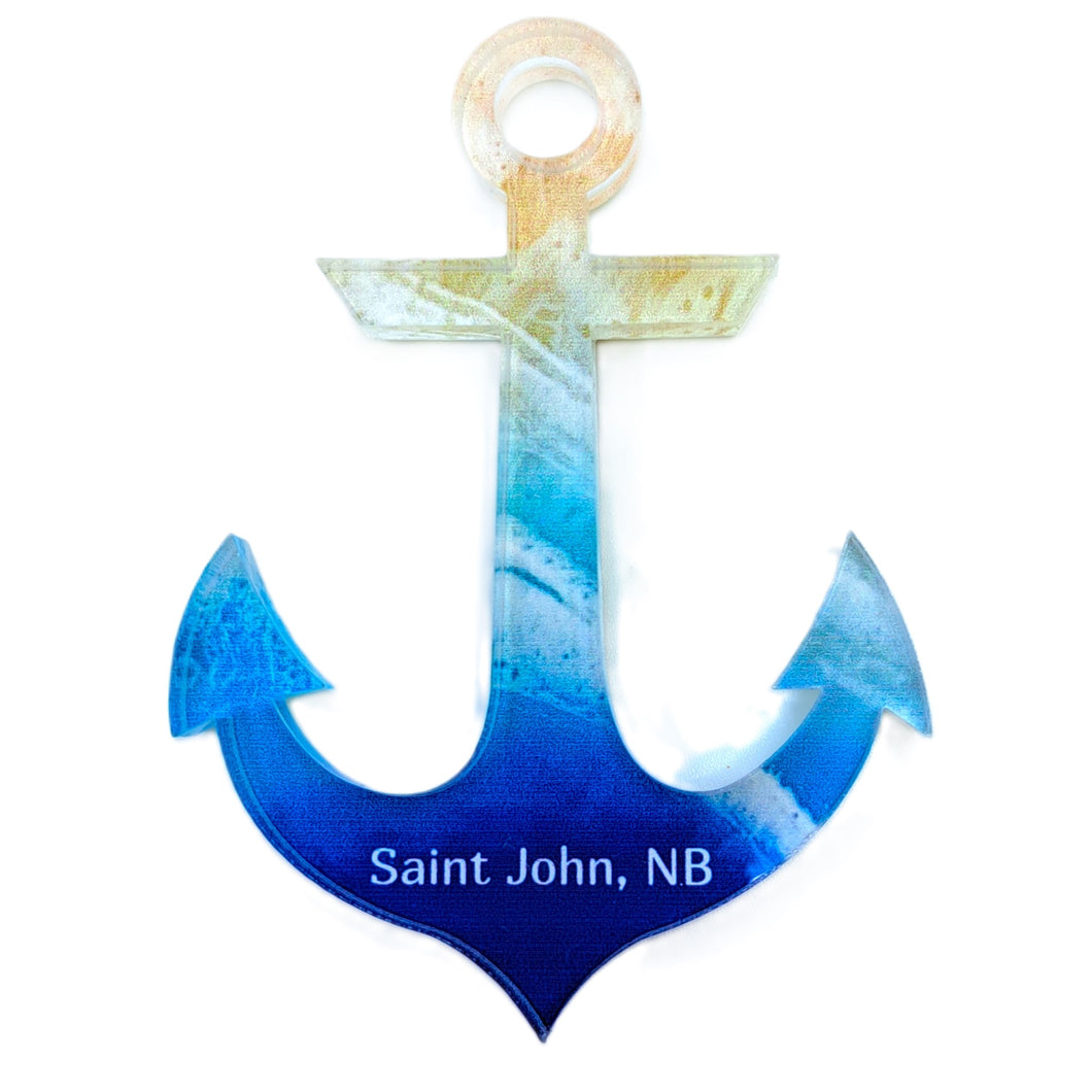 Aimant en forme d’ancre <em>Saint John</em>