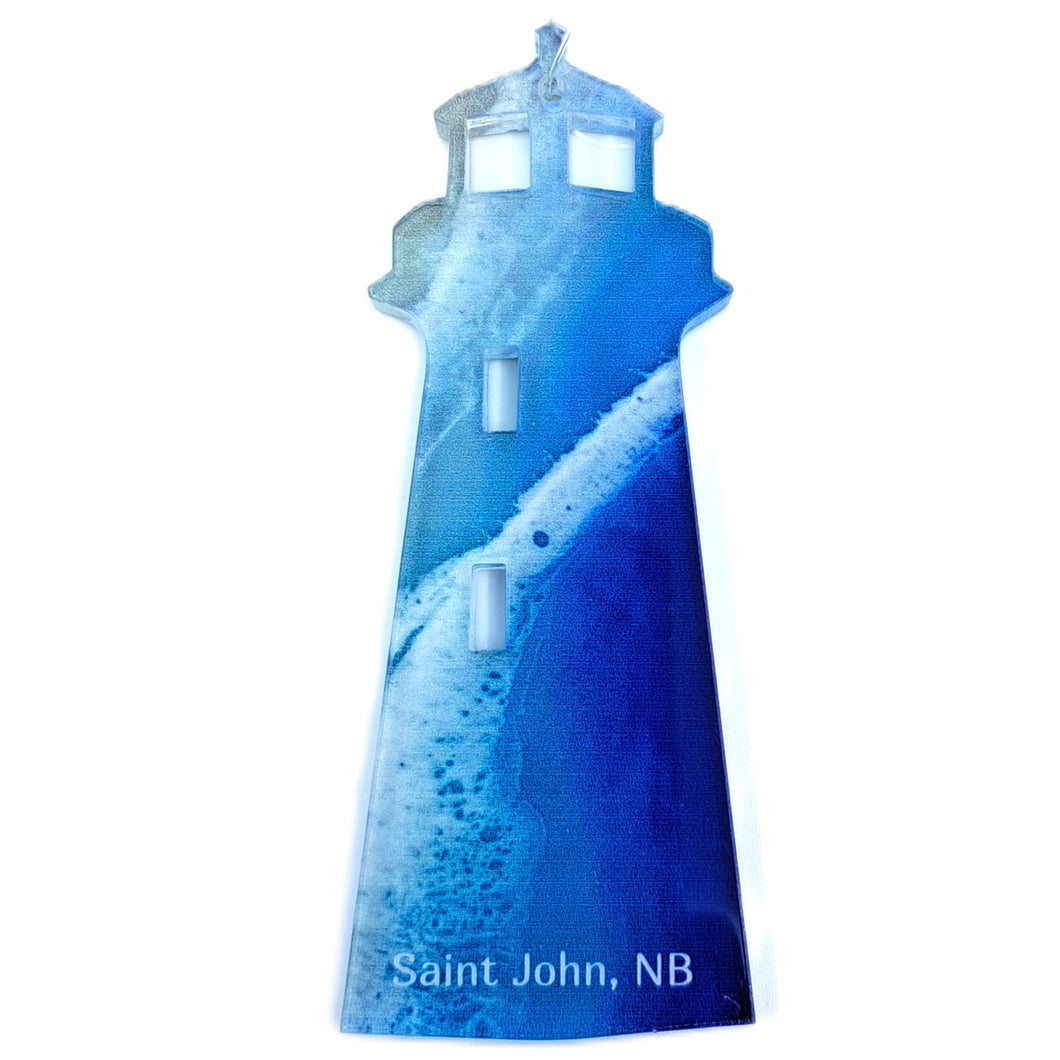 Saint John Ocean Lighthouse Ornament