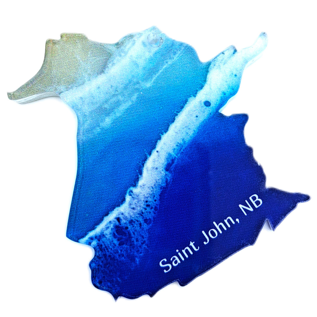 Ornement <em>Saint John Ocean Map</em>