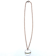 Load image into Gallery viewer, Seafoam Circle Necklace
