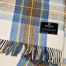 Charger l&#39;image dans la galerie, Couverture &lt;em&gt;Deluxe&lt;/em&gt; tartan &lt;em&gt;Stewart Muted Blue&lt;/em&gt;
