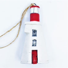 Load image into Gallery viewer, Swallowtail Lighthouse Ornament
