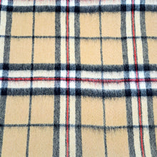 Charger l&#39;image dans la galerie, Écharpe en laine d&#39;agneau tartan &lt;em&gt;Thompson Camel&lt;/em&gt;
