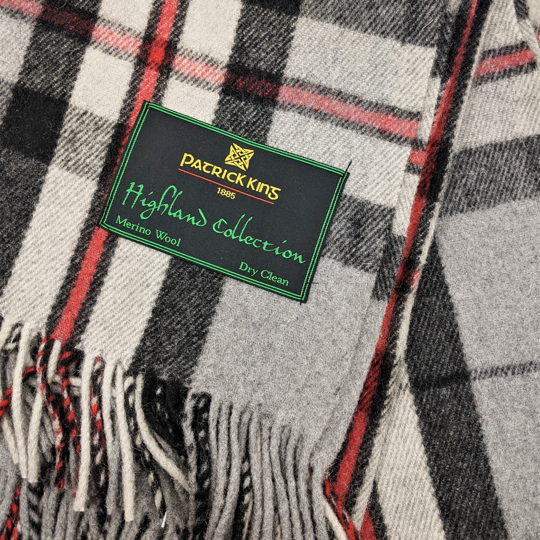 Couverture tartan <em>Thompson Grey</em>