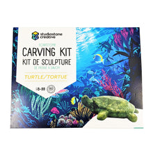 Load image into Gallery viewer, Turtle Soapstone Carving Kit
