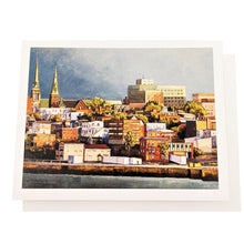 Load image into Gallery viewer, Uptown View from Harbour Notecard
