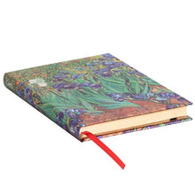 Charger l&#39;image dans la galerie, Carnet midi non ligné &lt;em&gt;Iris de Van Gogh&lt;/em&gt;
