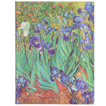 Charger l&#39;image dans la galerie, Carnet ultra non ligné &lt;em&gt;Iris de Van Gogh&lt;/em&gt;
