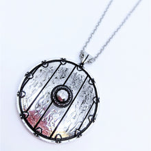 Load image into Gallery viewer, Viking War Shield Necklace
