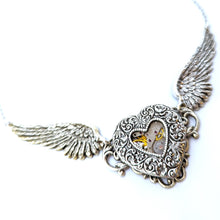 Load image into Gallery viewer, Winged Heart Necklace
