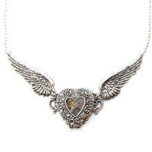 Load image into Gallery viewer, Winged Heart Necklace
