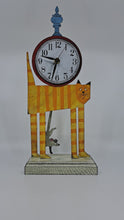 Load and play video in Gallery viewer, Cat &#39;n Mouse Pendulum Clock
