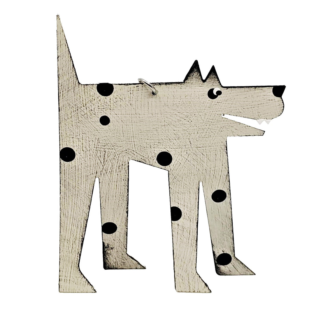 Spotted Dog Ornament