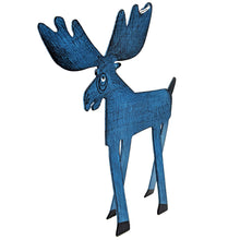 Load image into Gallery viewer, Blue Moose Ornament
