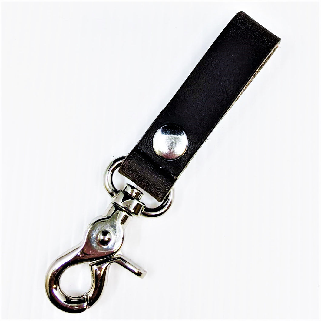 Belt Latch Keychain (Black)