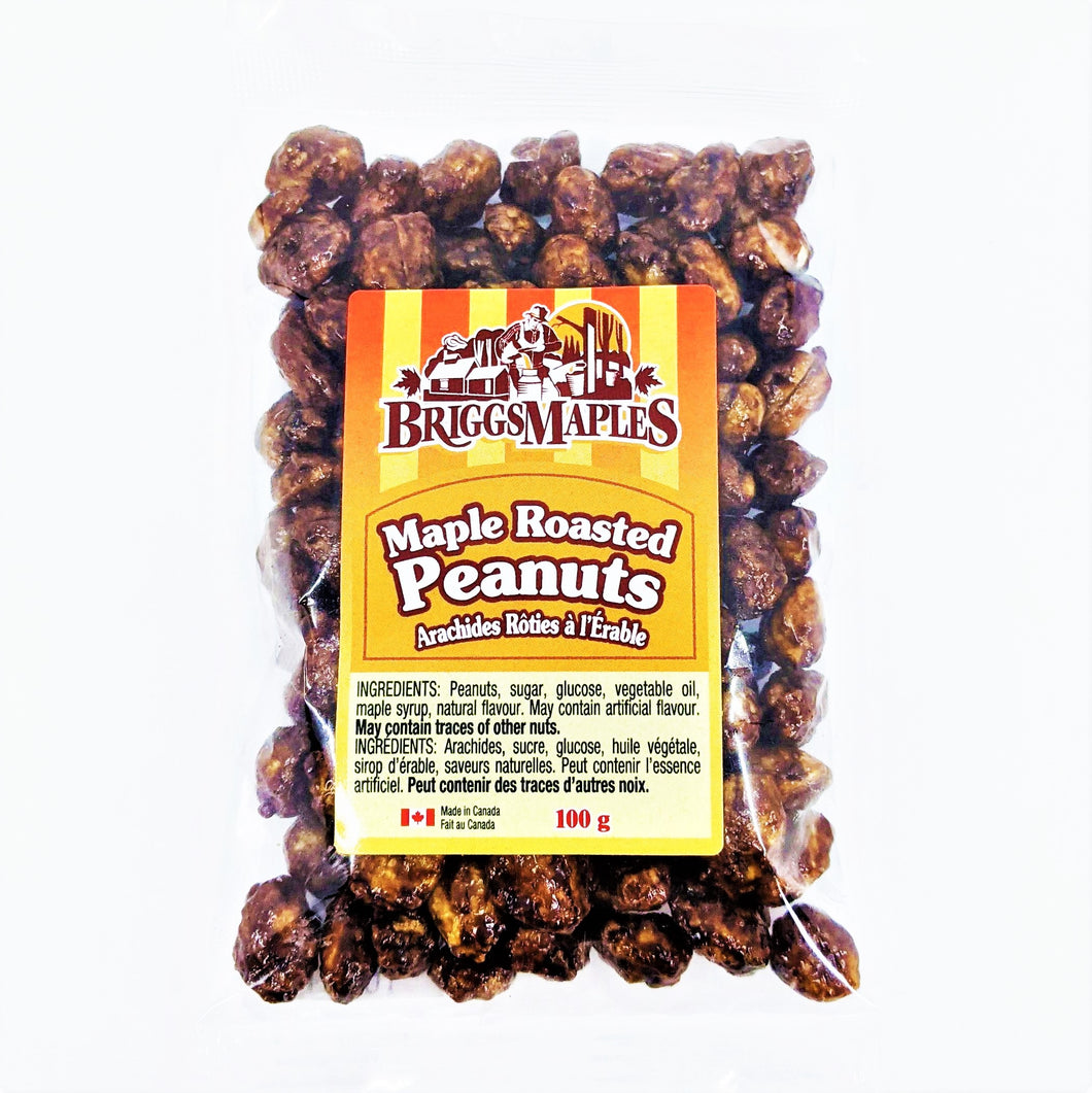 Maple Roasted Peanuts (100g)