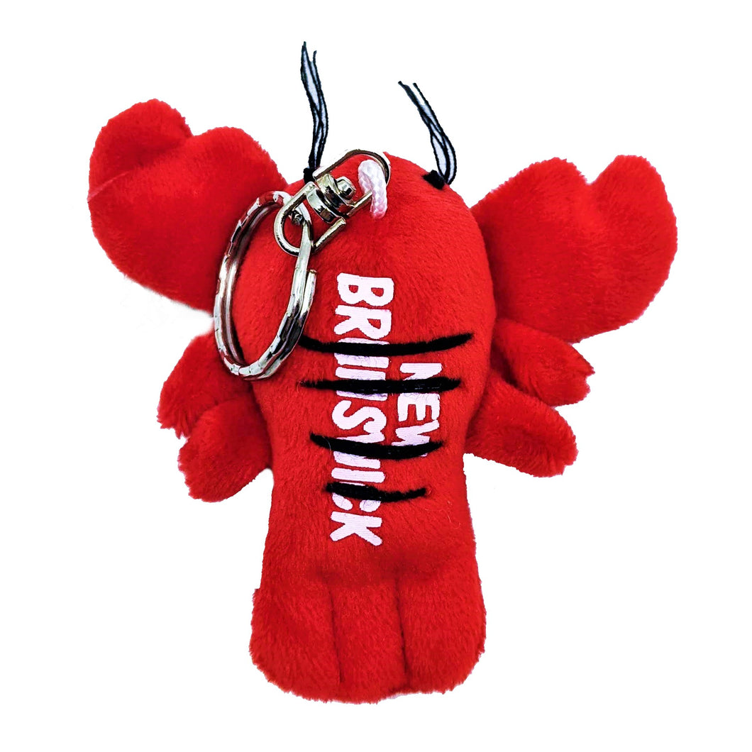 New Brunswick Plush Lobster Keychain