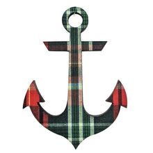 Load image into Gallery viewer, New Brunswick Tartan Anchor Ornament
