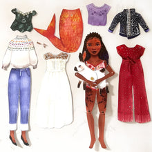 Load image into Gallery viewer, Olivia Paper Doll Kit
