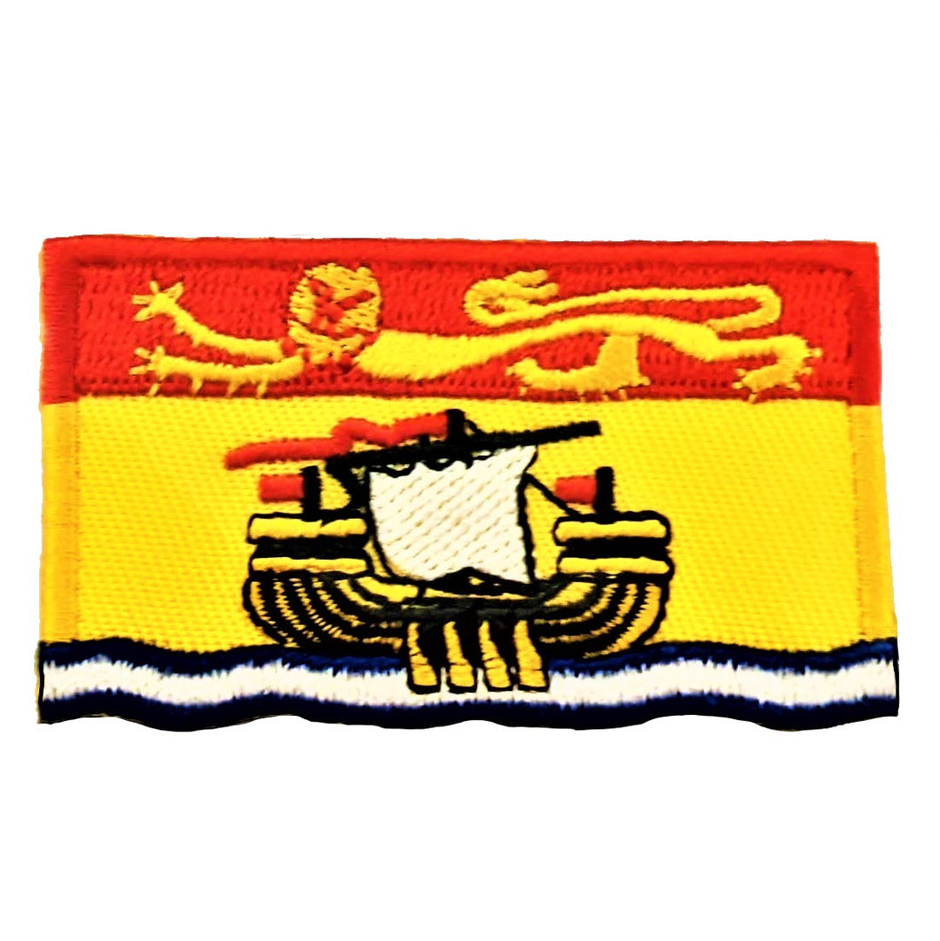 Écusson drapeau du Nouveau-Brunswick