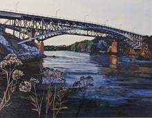 Charger l&#39;image dans la galerie, Estampe &lt;em&gt;The Reversing Falls Bridge,&lt;/em&gt; petite
