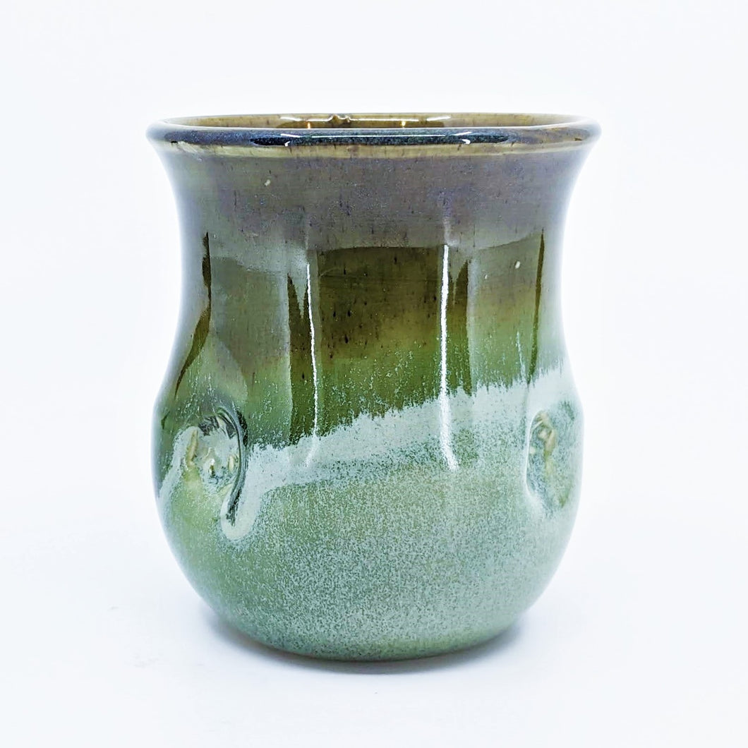 Green Stemless Wine Cup