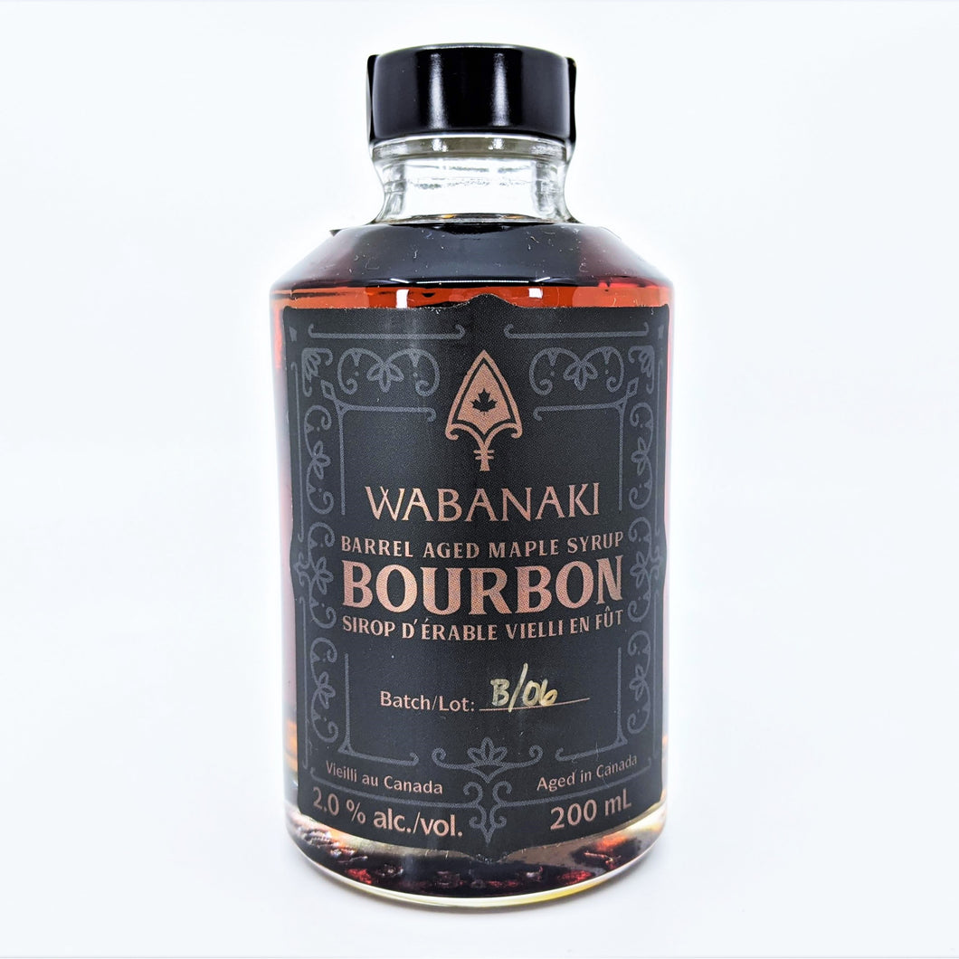 Sirop d’érable <em>Wabanaki</em> vieilli en fût de Bourbon