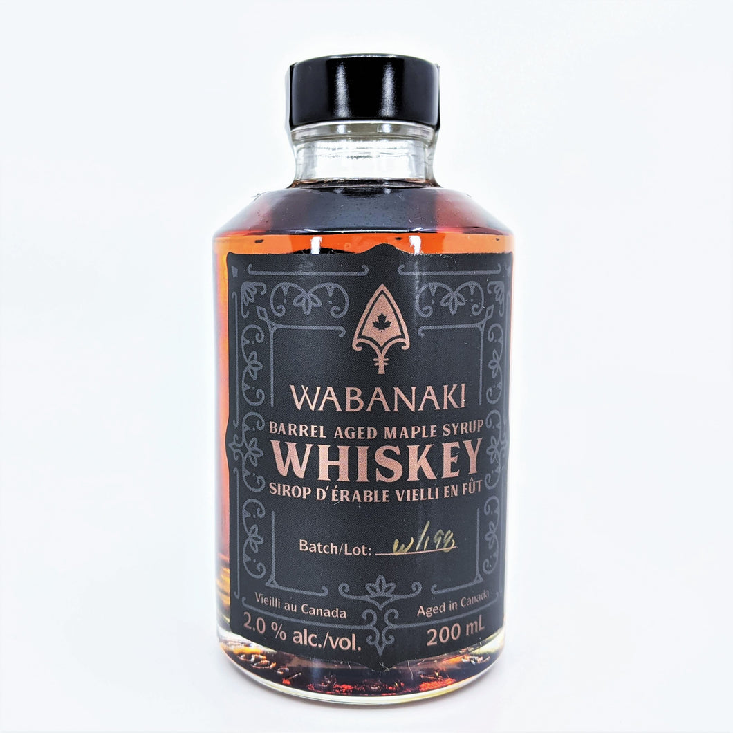 Sirop d’érable <em>Wabanaki</em> vieilli en fût de Whiskey